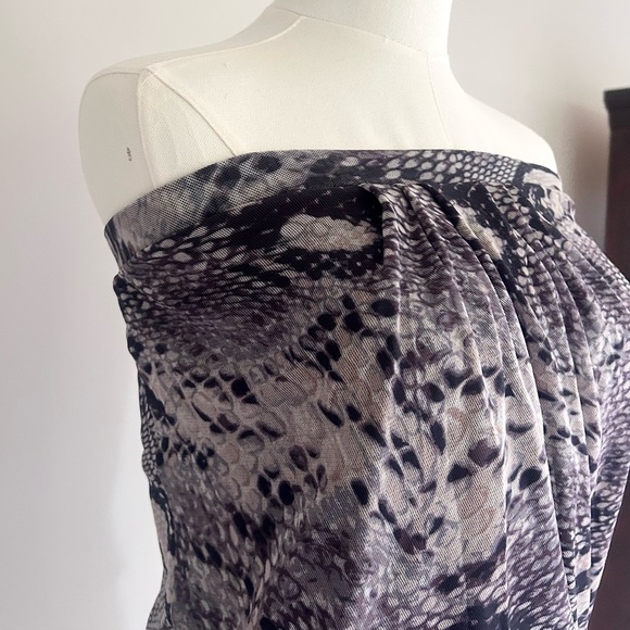 Y2K SWEET PEA STACY FRATI Mesh Tube Top Snake Romper Indie Sleeze Baddie | Sz S - Picture 7 of 11